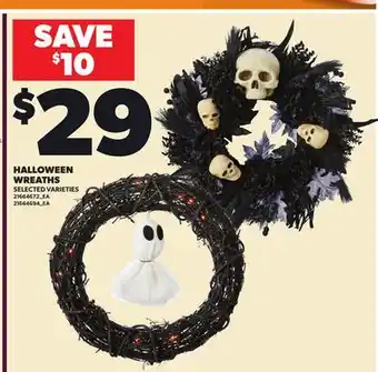 Loblaws HALLOWEEN WREATHS offer