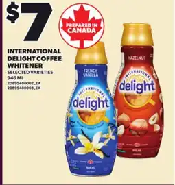 Loblaws INTERNATIONAL DELIGHT COFFEE WHITENER, 946 ML offer