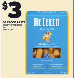 Loblaws DE CECCO PASTA, 454 G offer