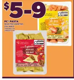 Loblaws PC PASTA, 255-600 G offer