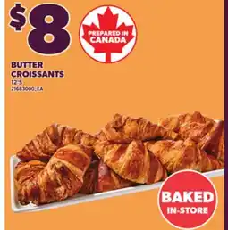 Loblaws BUTTER CROISSANTS, 12'S offer
