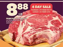 Loblaws PRIME RIB OVEN ROAST offer