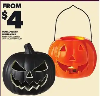 Loblaws HALLOWEEN PUMPKINS offer