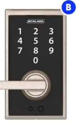 RONA SCHLAGE non-connected electronic locks offer