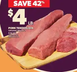 Loblaws PORK TENDERLOIN offer