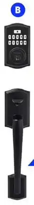 RONA Weiser Prescott electronic lock and entry handleset combo offer