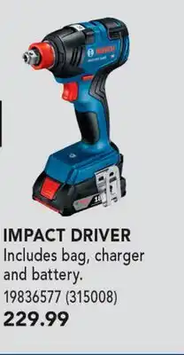 RONA BOSCH IMPACT DRIVER offer
