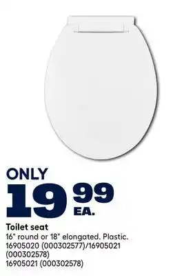 RONA VALU+ Toilet seat offer