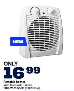 RONA VALU+ Portable heater 1500-W offer