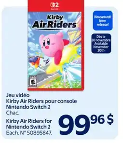 Walmart Kirby Air Rides for Nintendo Switch 2 offer