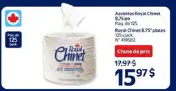 Walmart Royal Chinet 8.75 plates offer