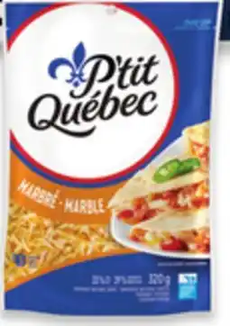 Walmart P'tit Quebec cheese shreds 320 g offer