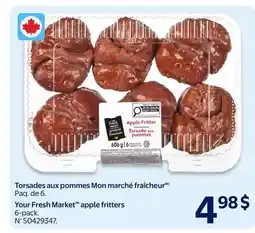 Walmart Your Fresh Market apples fritters offer