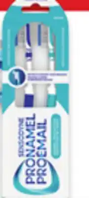 Walmart Sensodyne Pronamel toothbrushes 2-pack offer