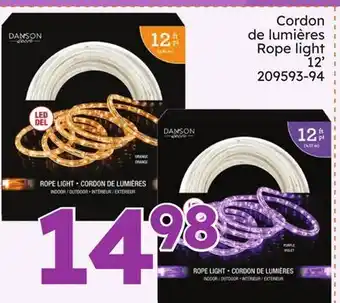 Rossy Rope light offer