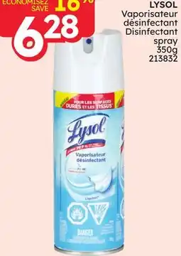Rossy LYSOL Disinfectant spray offer