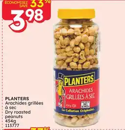 Rossy PLANTERS Dry roasted peanuts offer