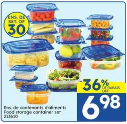 Rossy Food storage container set offer