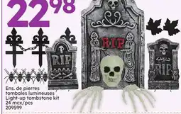 Rossy Light-up tombstone kit offer