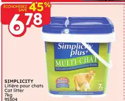 Rossy SIMPLICITY Cat litter offer