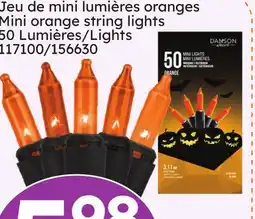 Rossy Mini orange string lights offer