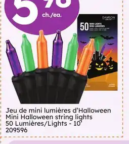 Rossy Mini Halloween string lights offer