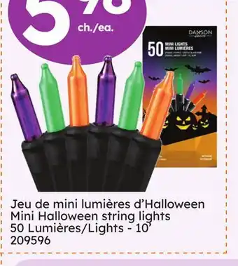 Rossy Mini Halloween string lights offer