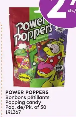 Rossy POWER POPPERS Popping candy offer