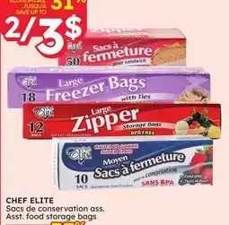 Rossy CHEF ELITE Asst. food storage bags offer
