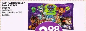 Rossy PAW PATROL Lollipops offer