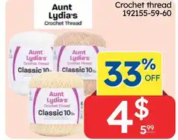 Rossy Crochet thread offer