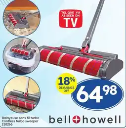 Rossy Cordless turbo sweeper offer