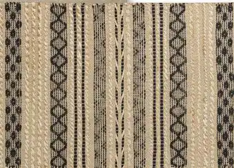 Canac Cotton & Jute Interior Rug 5 ft. x 7 ft. Black offer
