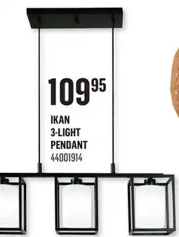 Canac Ikan 3-Light Pendant offer