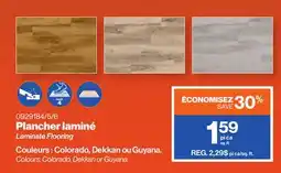 Patrick Morin Laminate Flooring offer