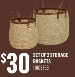 Canac Set of 2 Storage Baskets offer