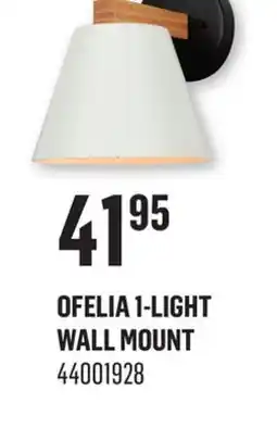 Canac Ofelia 1-Light Wall Mount offer