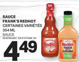 L'Intermarché SAUCE REDHOT, 354 ML offer