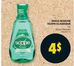 L'Intermarché RINCE-BOUCHE CLASSIQUE | MOUTHWASH, 1 L offer