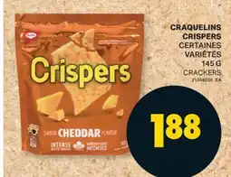 L'Intermarché CRAQUELINS CRISPERS | CRACKERS, 145 G offer