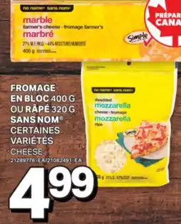 L'Intermarché FROMAGE EN BLOC 400 G OU RÂPÉ 320 G | CHEESE offer