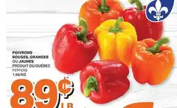L'Intermarché POIVRONS ROUGES, ORANGES | PEPPERS offer