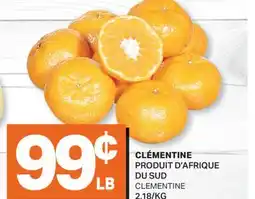 L'Intermarché CLÉMENTINE | CLEMENTINE offer