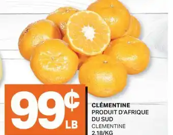 L'Intermarché CLÉMENTINE | CLEMENTINE offer