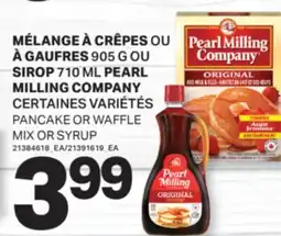L'Intermarché MÉLANGE À CRÊPES OU À GAUFRES 905G OU SIROP 710 ML | PANCAKE OR WAFFLE MIX OR SYRUP offer