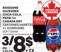 L'Intermarché BOISSONS GAZEUSES | SOFT DRINK, 2 L offer