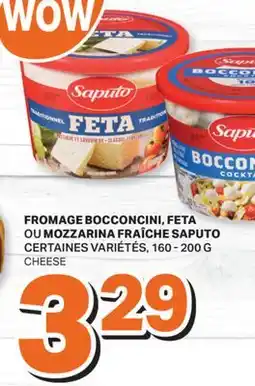 L'Intermarché FROMAGE BOCCONCINI, FETA OU MOZZARINA FRAÎCHE | CHEESE, 160 - 200 G offer
