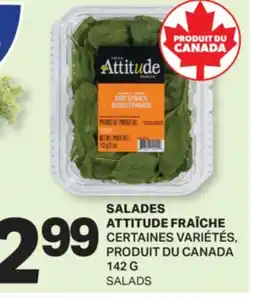 L'Intermarché SALADES ATTITUDE FRAÎCHE | SALADS 142 G offer