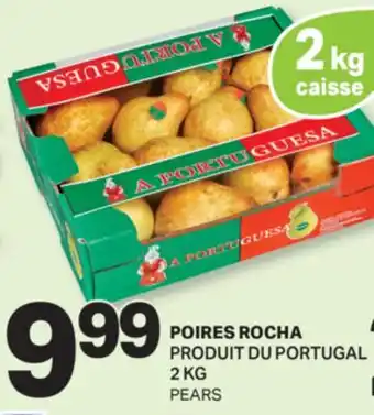 L'Intermarché POIRES ROCHA | PEARS, 2 KG offer
