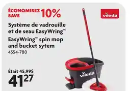 Home Hardware EasyWring spin mop and bucket sytem offer